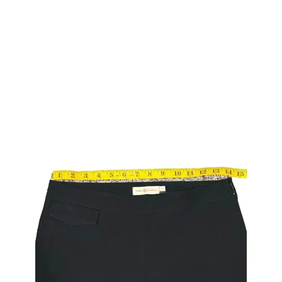 Tory Burch Navy Blue Tapered Ankle Pocketed Office Dress Pant Size 4 - Picture 5 of 8